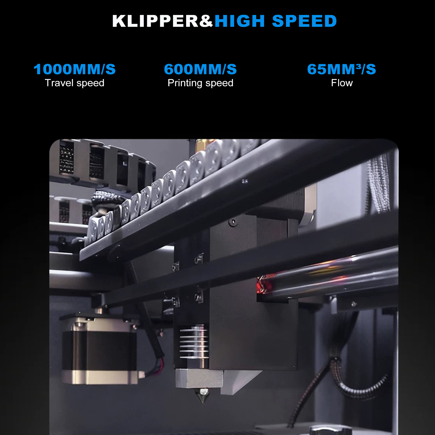 Maigao MS4-1100 Large Format 1100mm Four Colors 600mm/s Auto Parts Car Bumper High Speed Industrial 3d Printer - Image 6