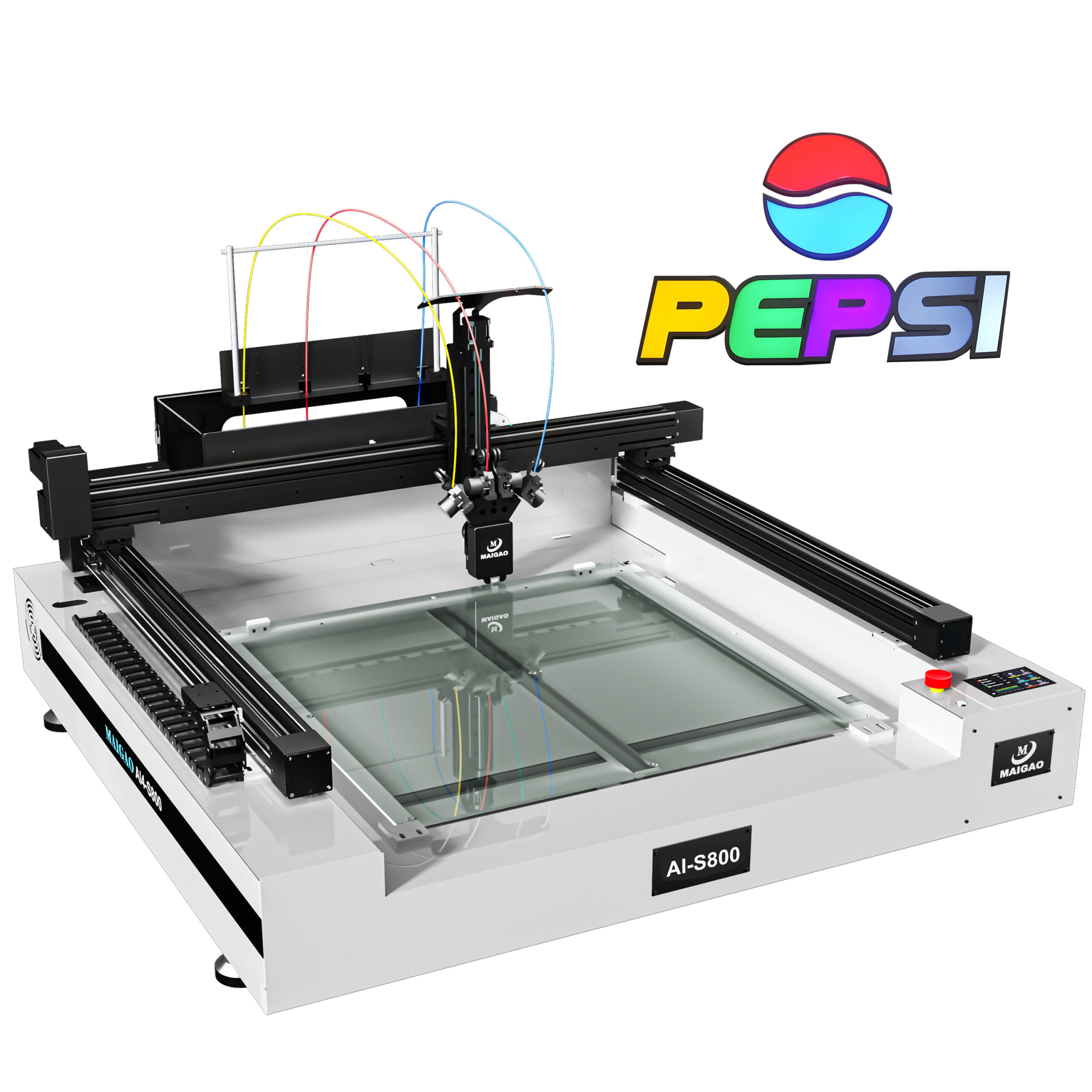 MAIGAO AI-S 800 SIGN Hot-sale Commercial 3D Sign Printer Dimensional 3D Letter Illuminated Logo Printer 3d Signage Machine